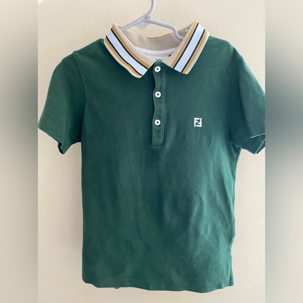Authentic Boys Fendi Polo Shirt size 8